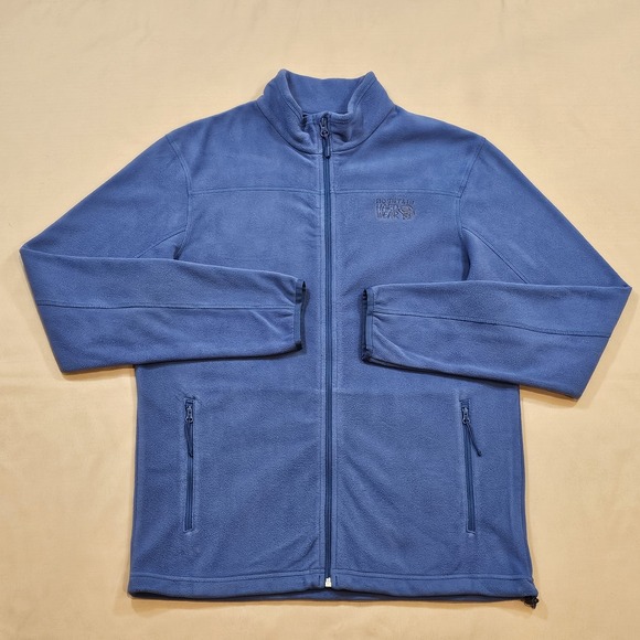 Mountain Hardwear Other - MOUNTAIN HARD WEAR Embroidered Logo Mens M Fleece Lightweight‎ Jacket Full Zip